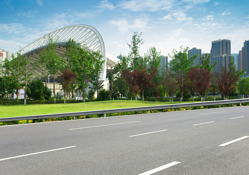 城市瀝青高速公路