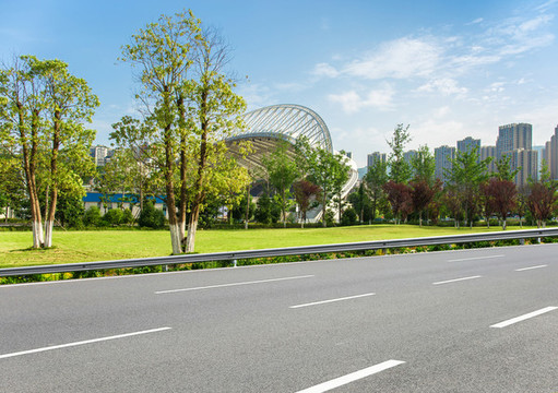 城市瀝青高速公路