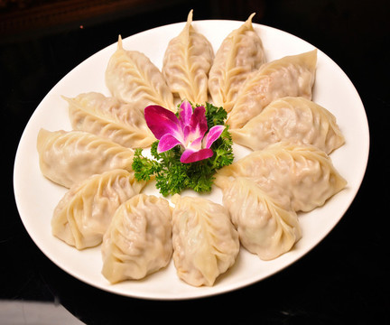 鮮蝦蘿卜蒸餃
