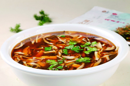 酸辣豆腐湯