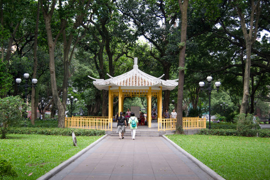 廣州人民公園涼亭