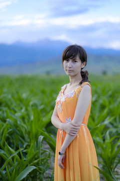 維吾爾族姑娘