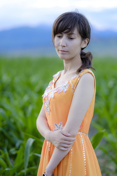 維吾爾族姑娘
