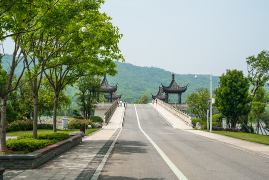 岳陽王家河沿河風(fēng)光
