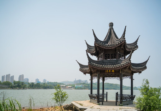 岳陽沿湖風光