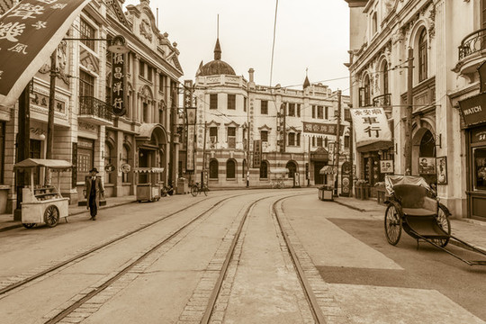 老上海南京路