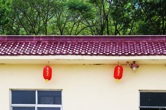 琉璃瓦屋檐