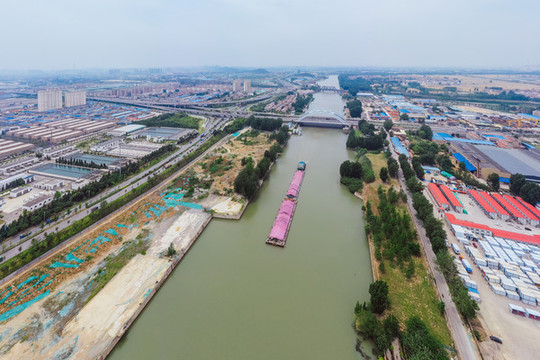 航拍秦洪橋