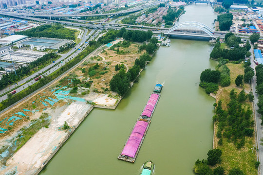 航拍秦洪橋