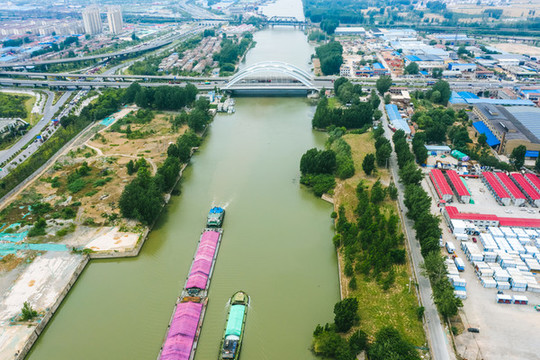 航拍秦洪橋