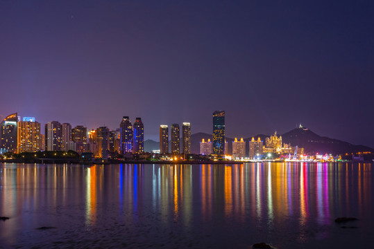 大連星海夜色