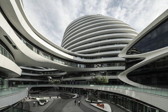 現(xiàn)代建筑銀河SOHO