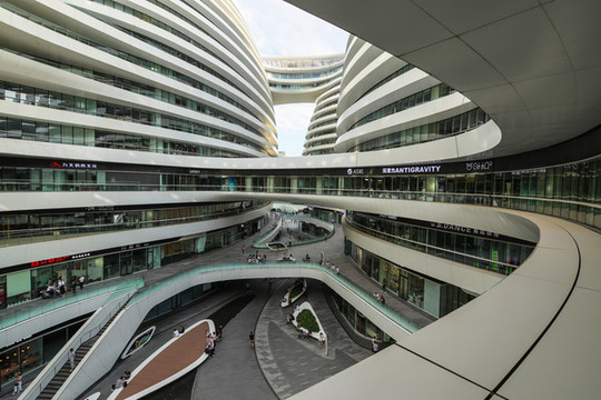 現(xiàn)代建筑銀河SOHO