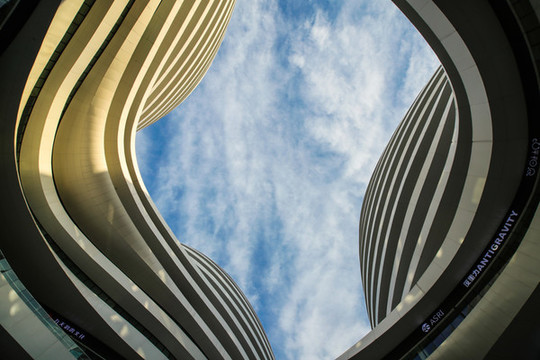 現(xiàn)代建筑銀河SOHO