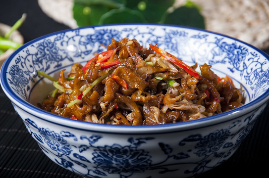 扁豆絲炒臘腸