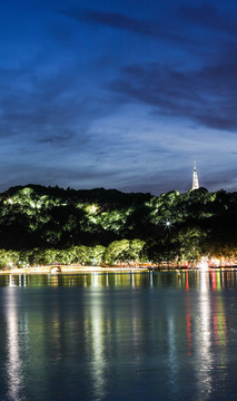 西湖夜景