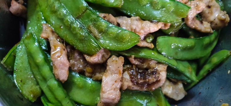 扁豆炒肉