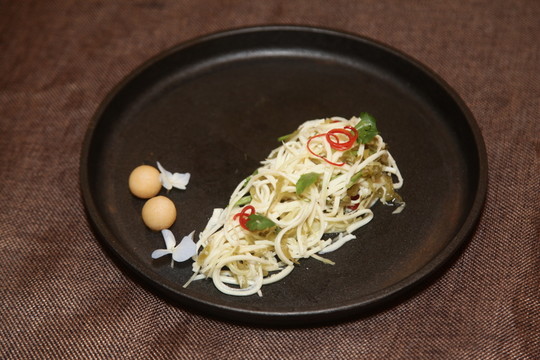 仔姜酸菜拌黃喉