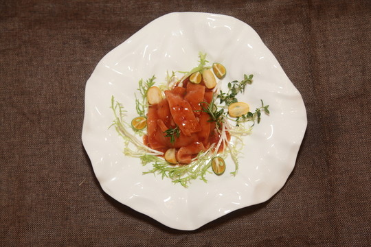 香草腌三文魚(yú)