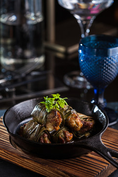 粽葉包肉