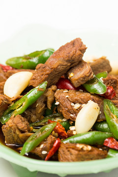 辣椒牛肉