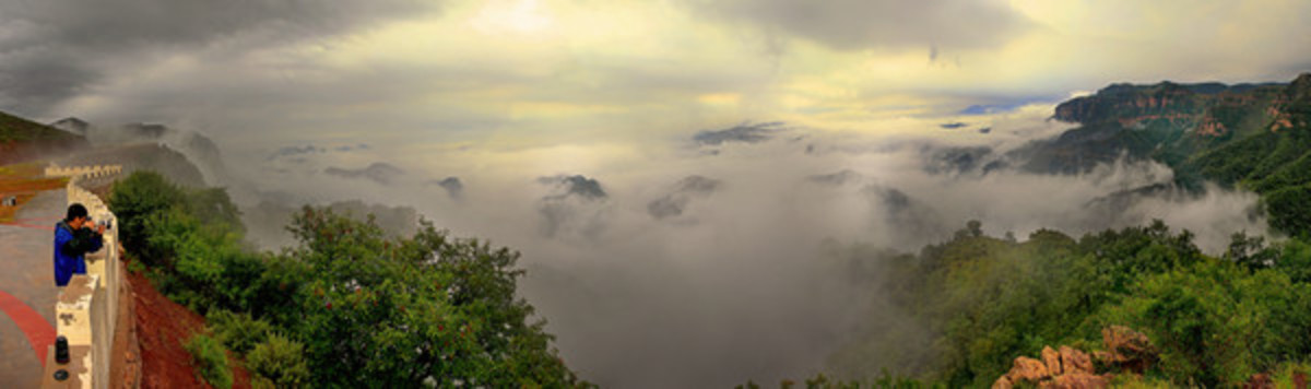 太行山南天池云海