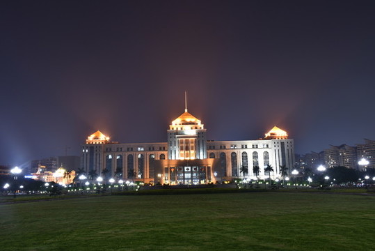 廣場(chǎng)夜景