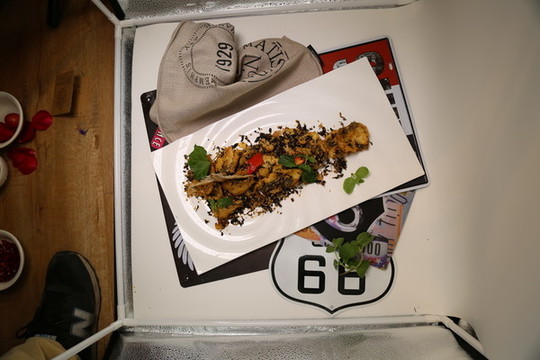 欖菜炸魚
