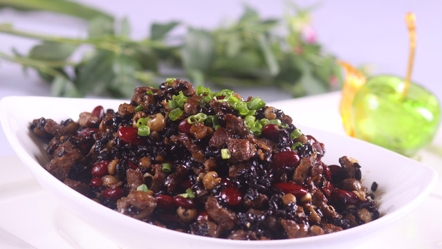 農(nóng)家炒粗糧食