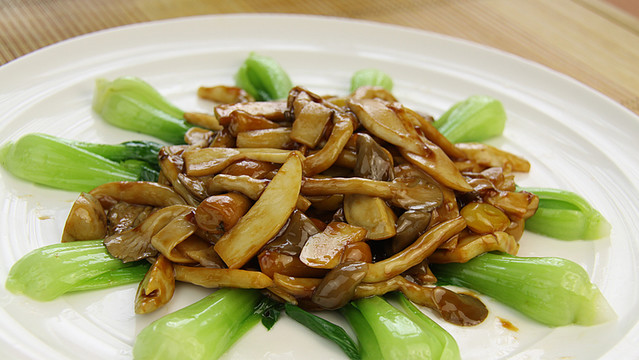 青菜雙菇