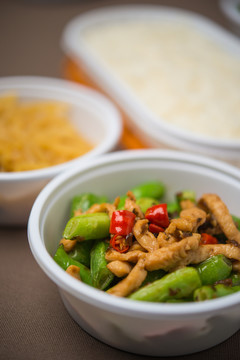 四季豆肉絲