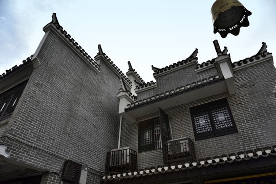 三河古鎮(zhèn)徽派建筑