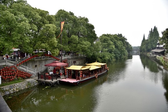 三河古鎮(zhèn)水景
