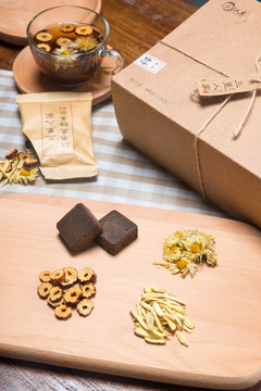紅棗黑糖姜茶