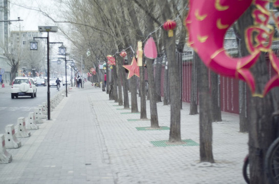 春節(jié)中的太原市