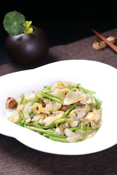 榨菜炒螺片