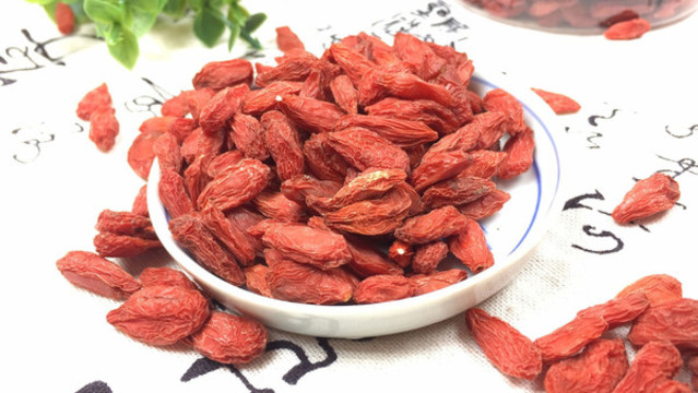 寧夏紅枸杞干果特寫