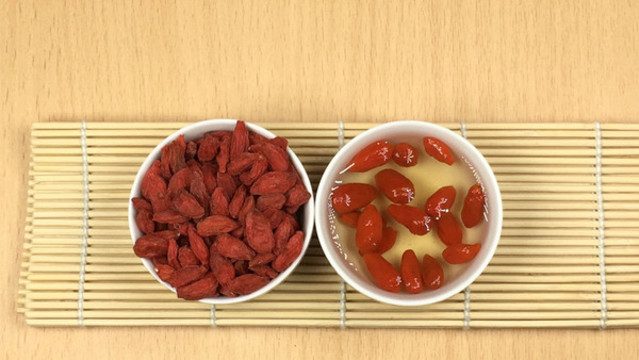 寧夏紅枸杞干果特寫