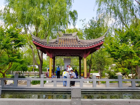 北京園博園涼亭