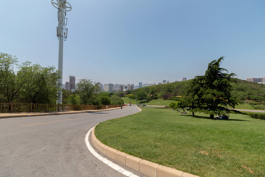 帶木棧道的路