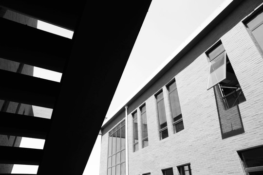 黑白建筑