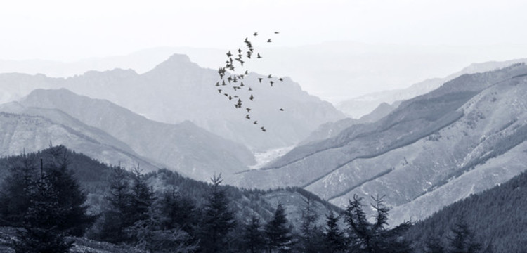 水墨山水