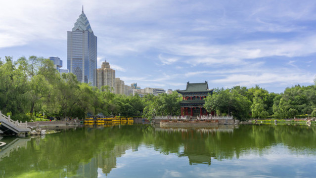 人民公園風(fēng)光