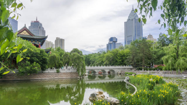人民公園風(fēng)景