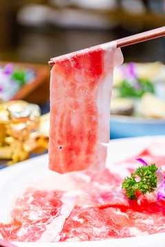 涮牛肉