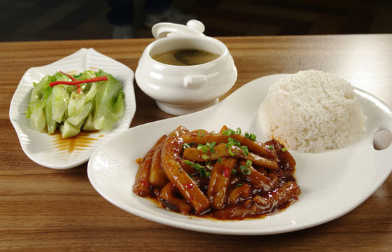 紅燒茄子飯