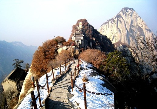 華山雪景