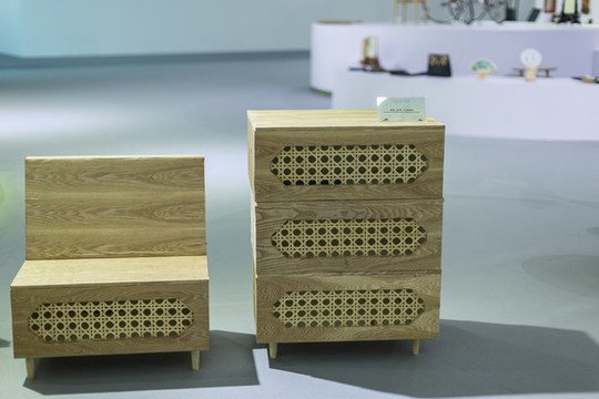 竹木結(jié)合家具