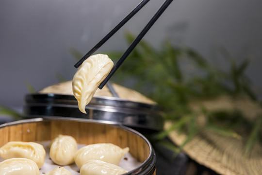 蘿卜絲蒸餃4