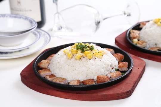 鐵板燒豬扒飯